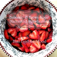 Balsamic & Brown Sugar Strawberries